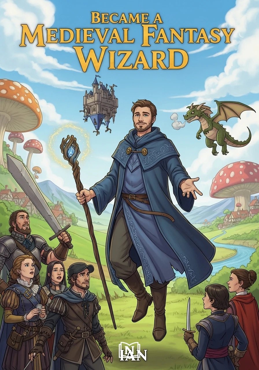 Became a Medieval Fantasy Wizard