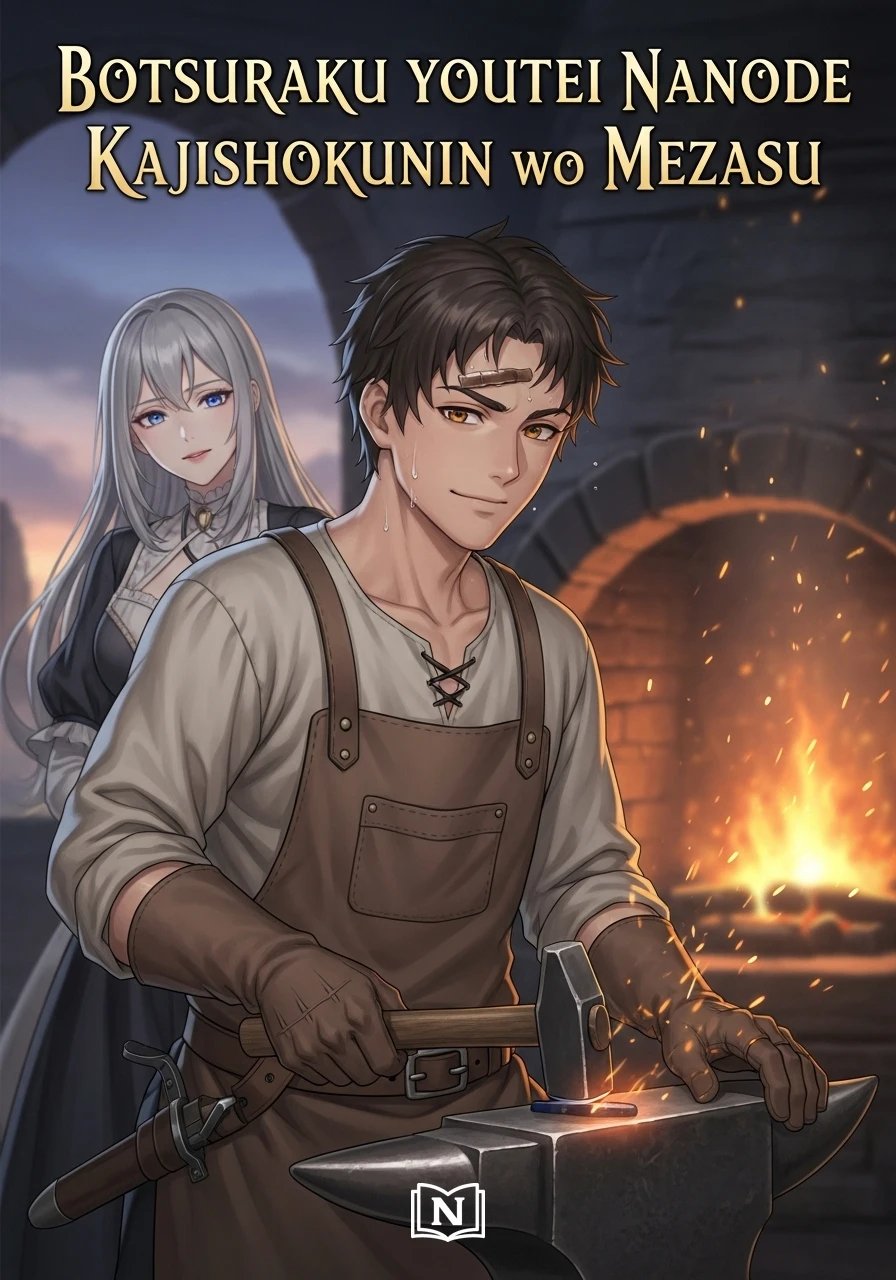 Botsuraku Youtei Nanode Kajishokunin wo Mezasu Novel