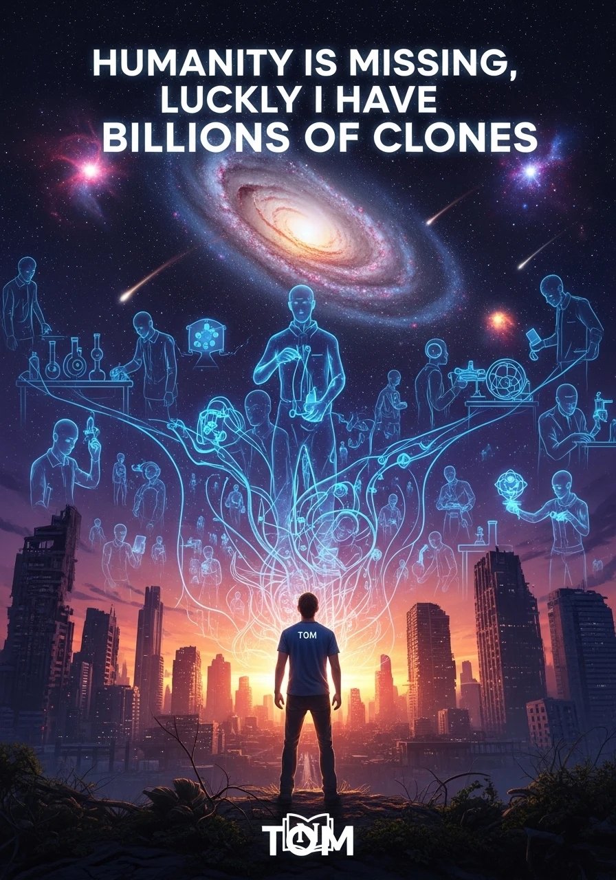 Humanity is missing, luckily I have billions of clones Novel