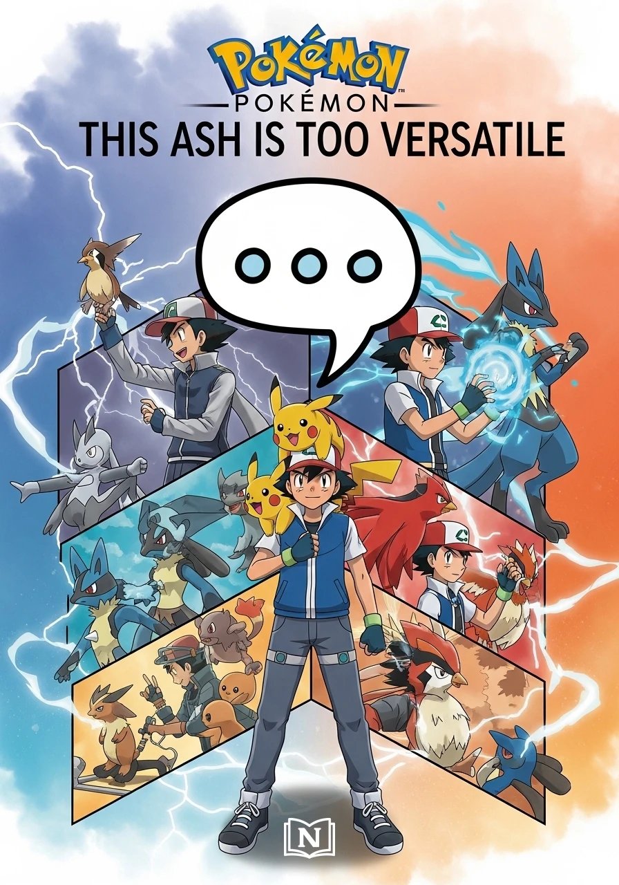 Pokemon: This Ash Is Too Versatile Novel