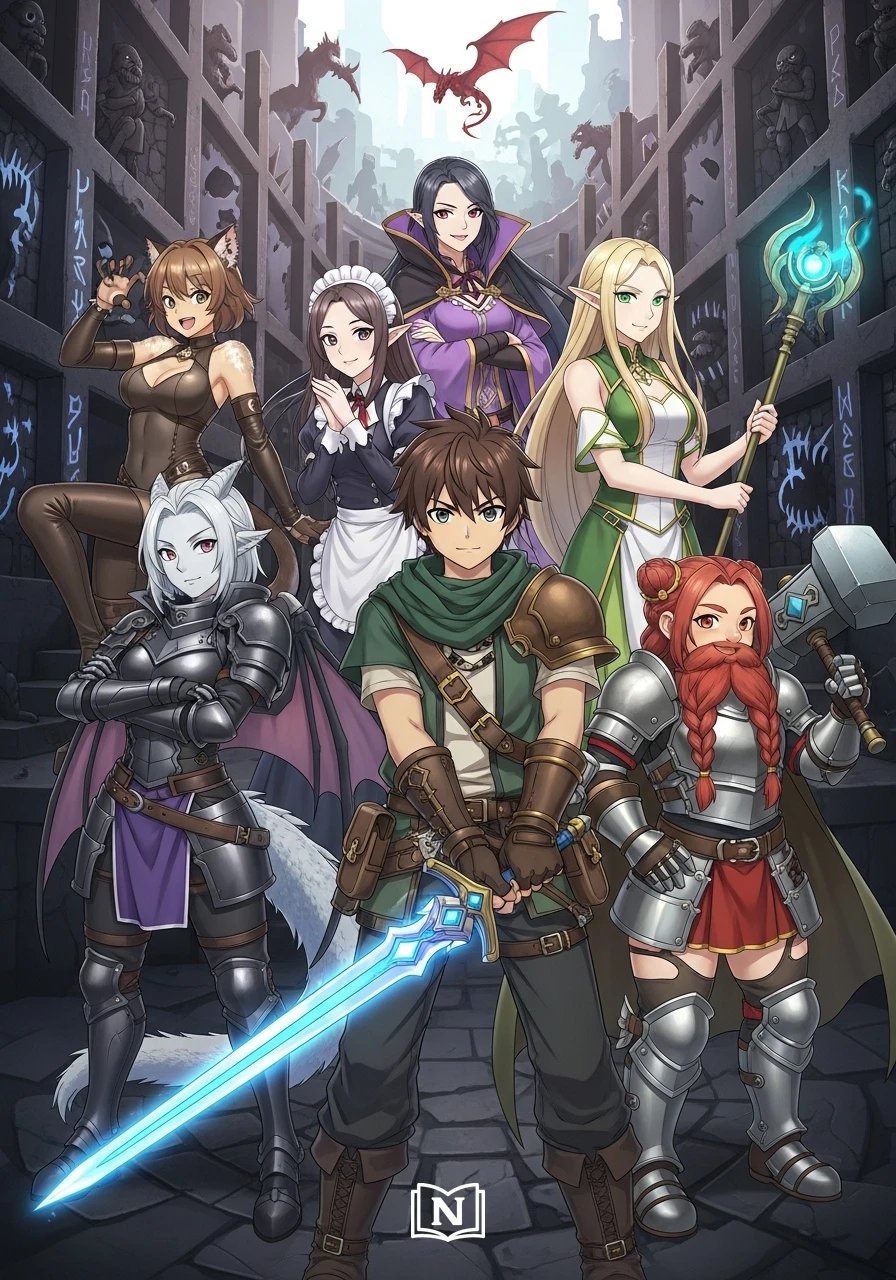 Slave Harem in the Labyrinth of the Other World (LN) Novel