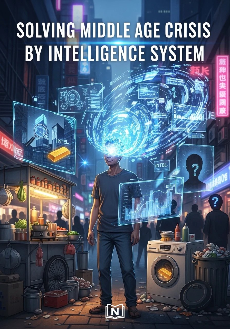 Solving Middle Age Crisis by Intelligence System Novel