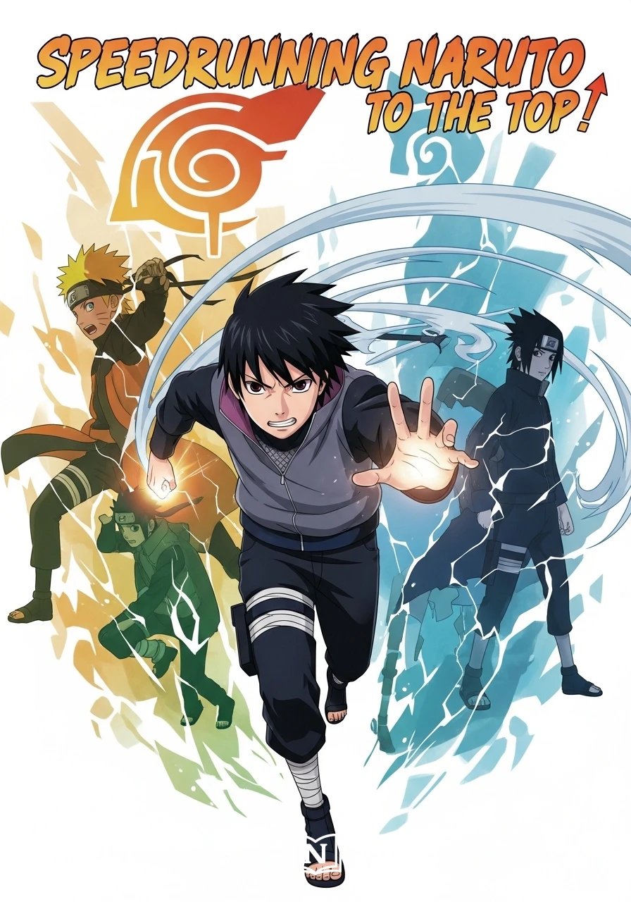 Speedrunning Naruto to the Top Novel