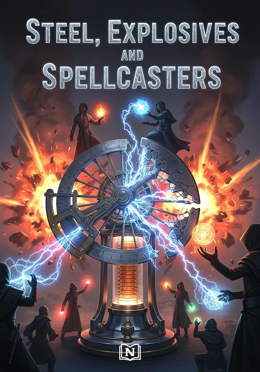 Steel, Explosives, and Spellcasters Novel
