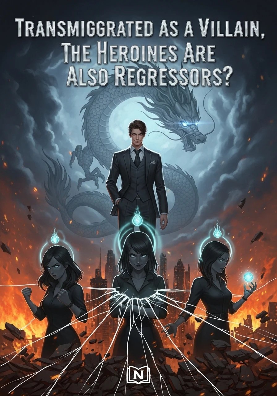 Transmigrated As A Villain, The Heroines Are Also Regressors? Novel