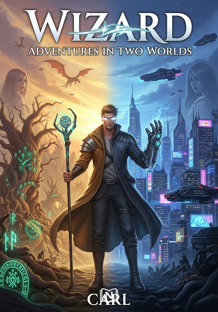 Wizard: Adventures in Two Worlds Novel