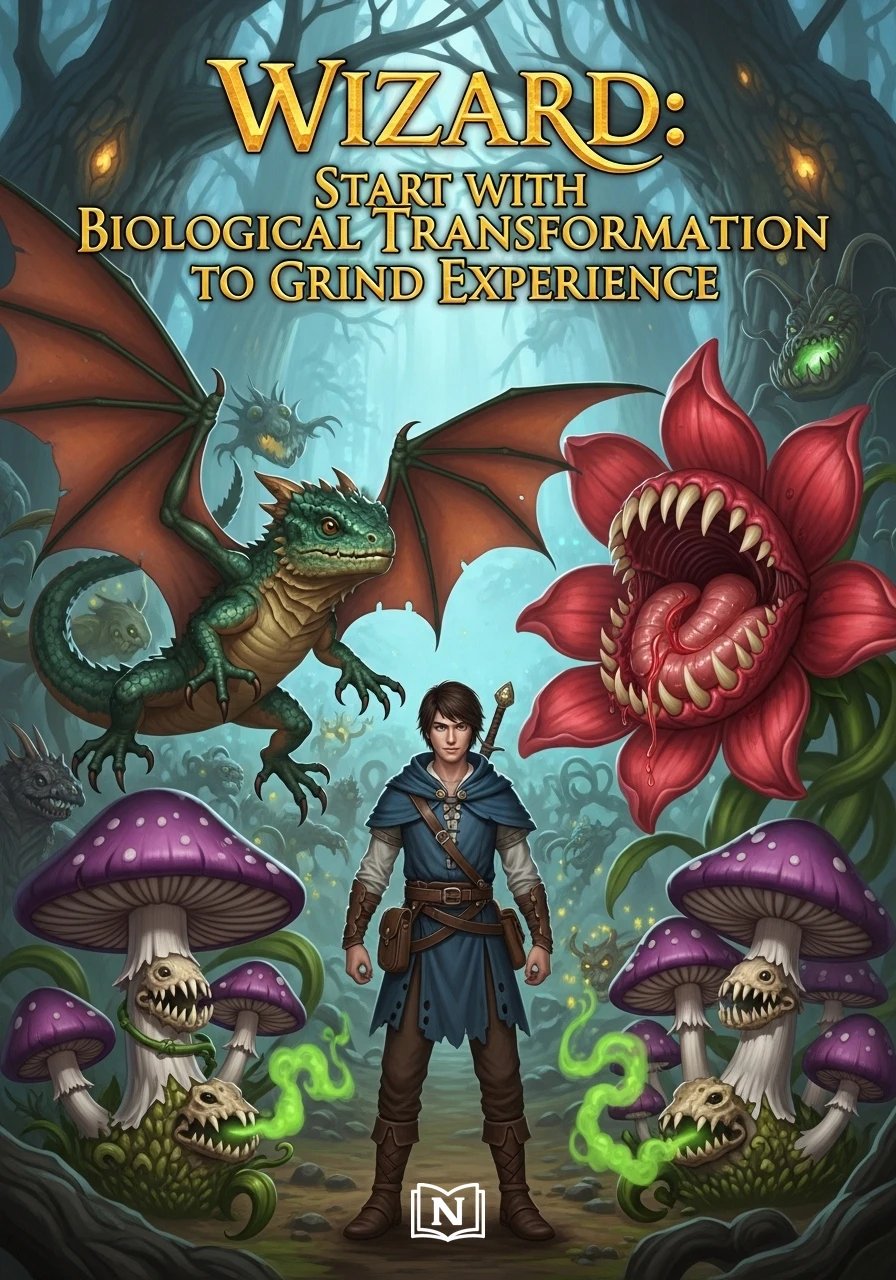 Wizard: Start with Biological Transformation to Grind Experience Novel